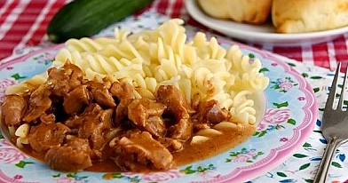 Куриные желудки в подливе, которые подойдет и детям