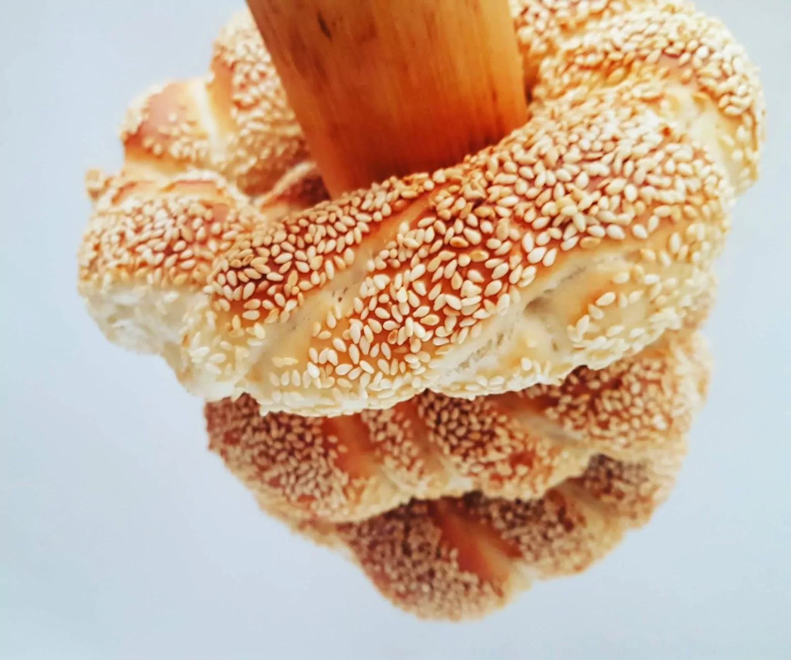 Semitai / simitai - turkiški riestainiai (beigeliai) "simit"
