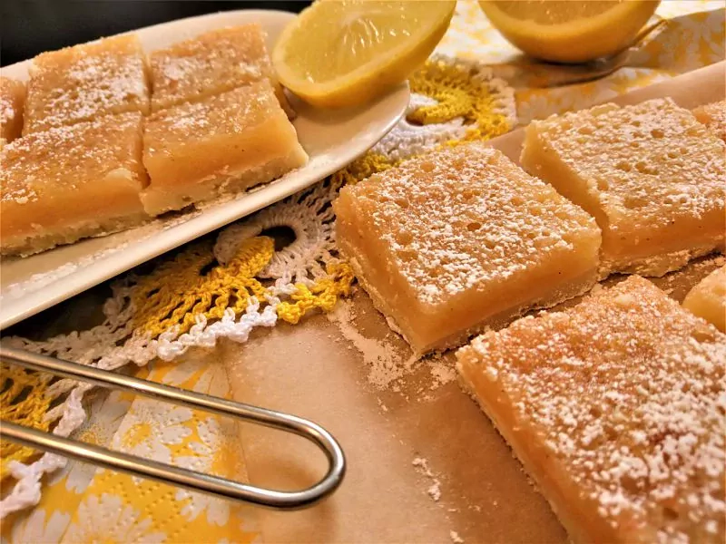 Веганские пирожки из песочное тесто с лимоном