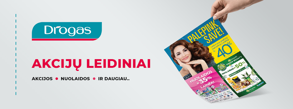 DROGAS akcijų ir nuolaidų leidinys 2025-11-03 - 2025-11-23