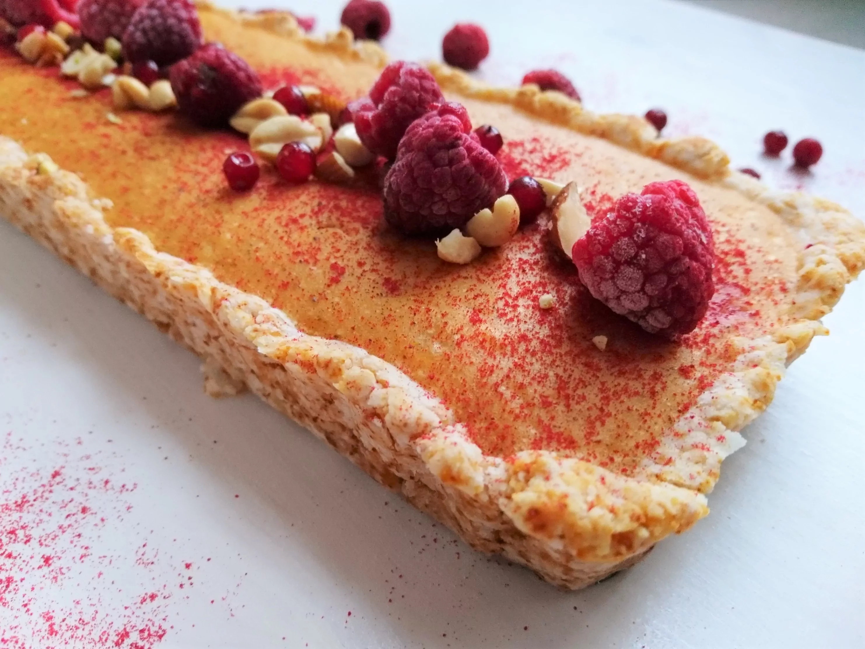 Veganiška beglitiminė moliūgų tarta - pyragas