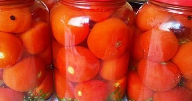 Klasikiniai vakuoti pomidorai žiemai