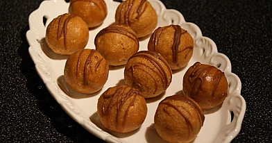 Rududu tinginys (rutuliukų formoje)