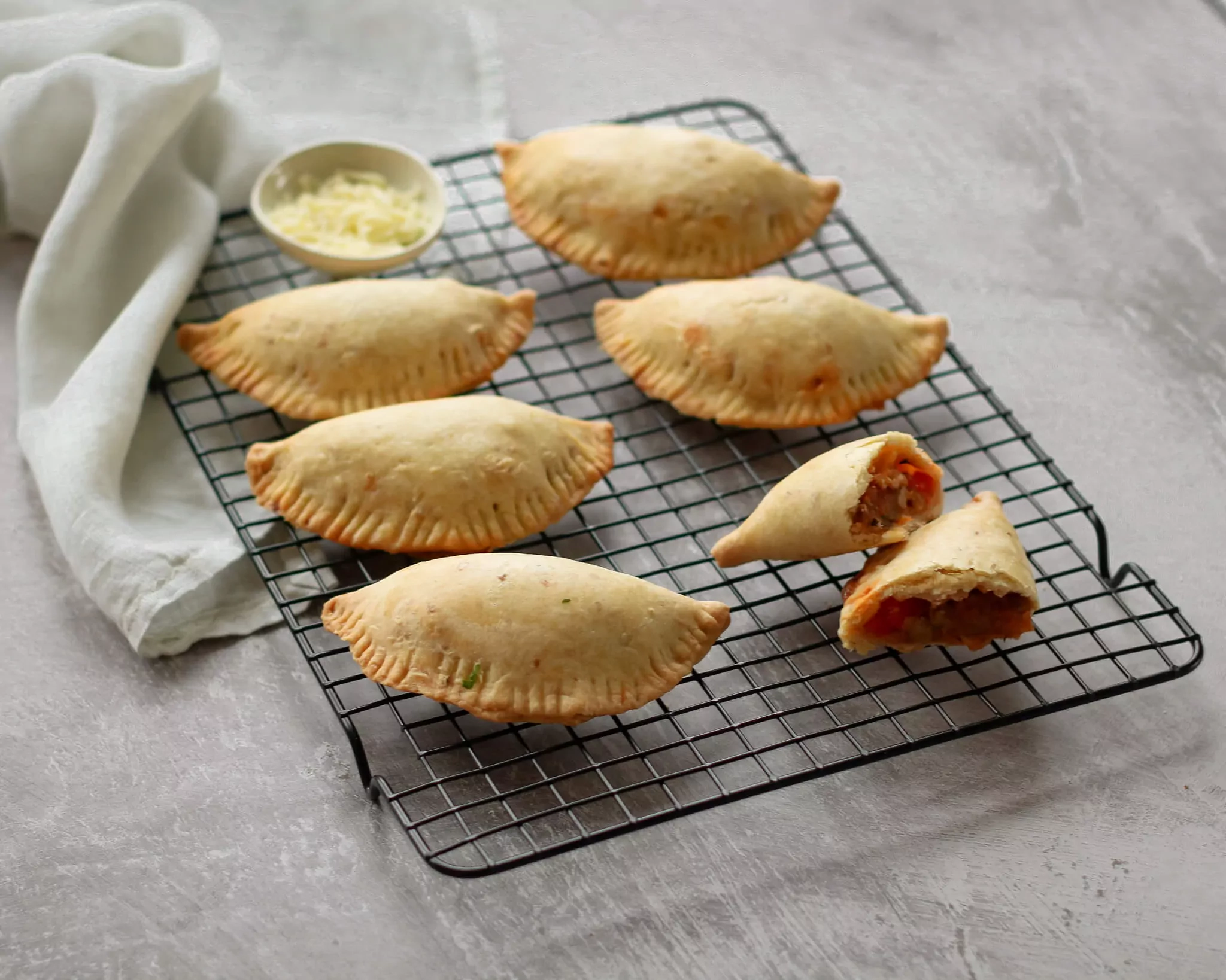 Empanadas Caramel Pineapple filling