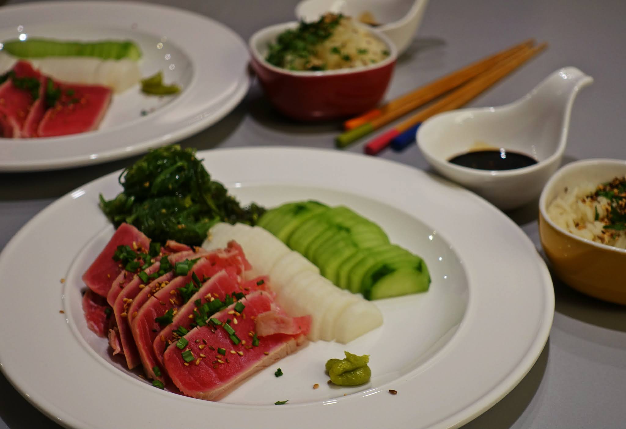 Tuno sashimi (sašimi)