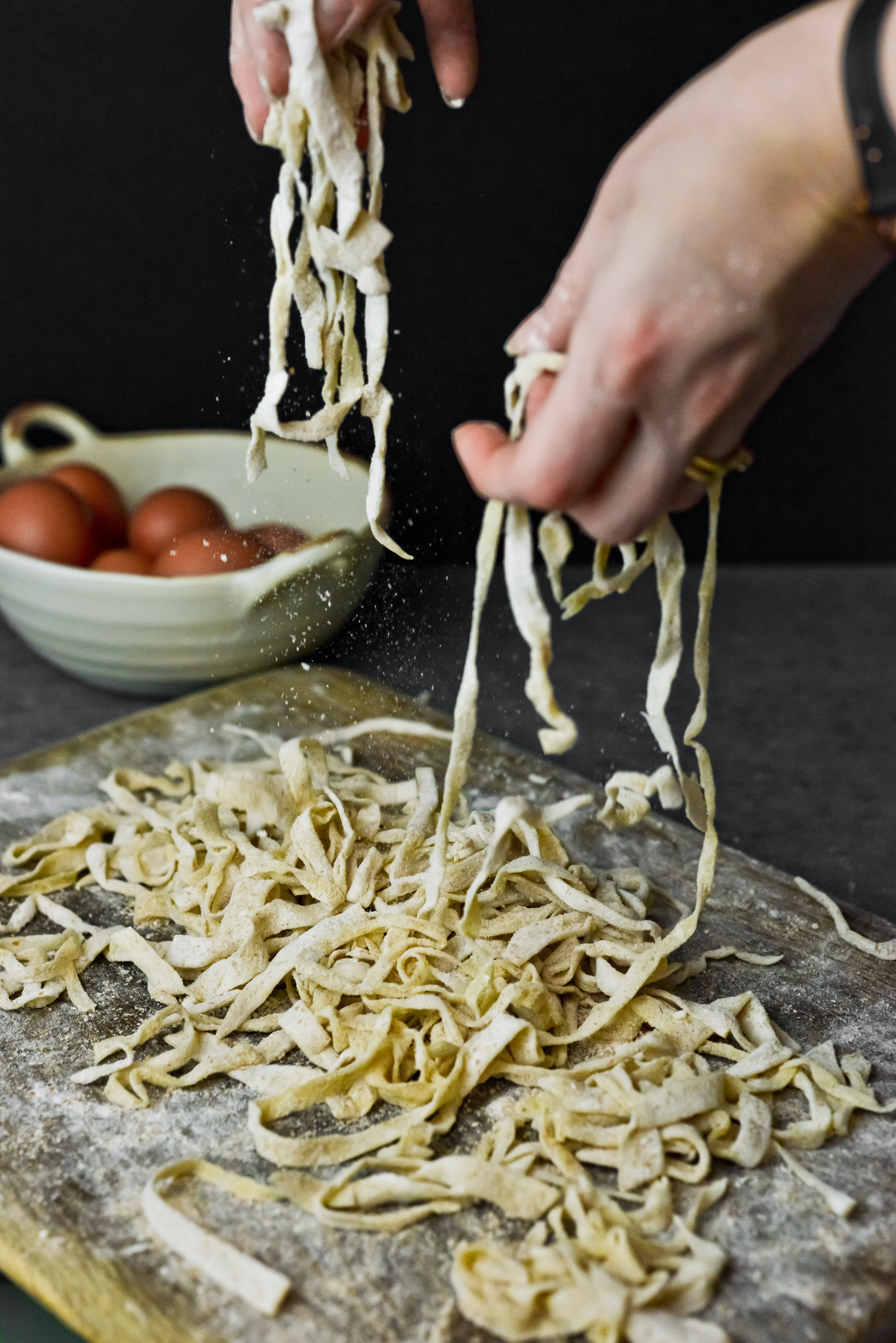 Naminiai makaronai Tagliatelle - geriausias receptas