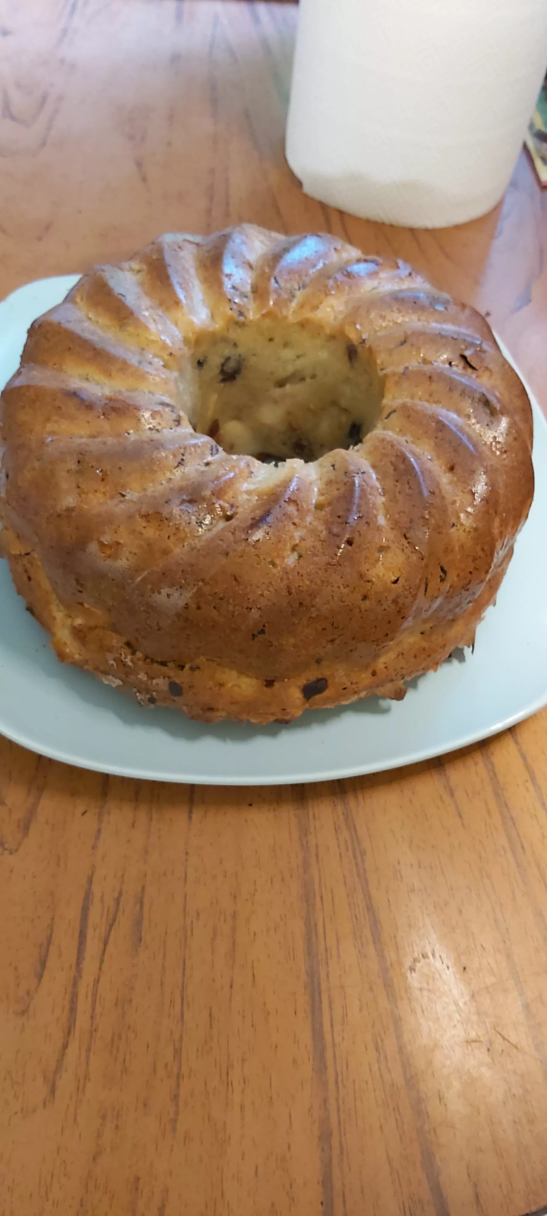 Paprastas močiutės obuolių pyragas su grietine ir aliejumi