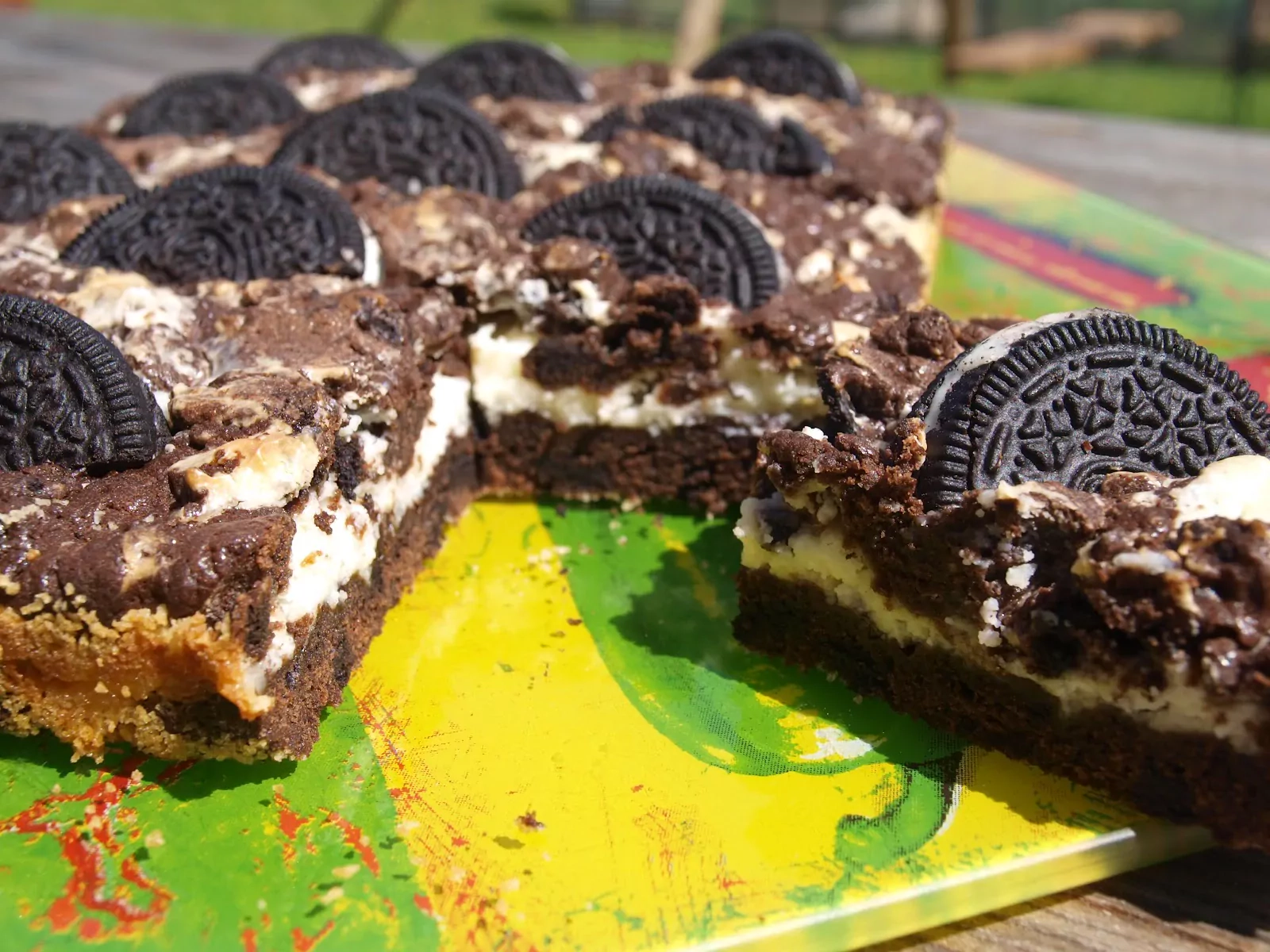 Šokoladinis rudis - brownie pyrago receptas su Oreo sausainiais pagal Beatą