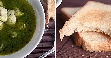 Cukinijų ir vištienos sriuba