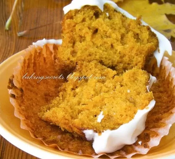 Purūs moliūgų keksiukai