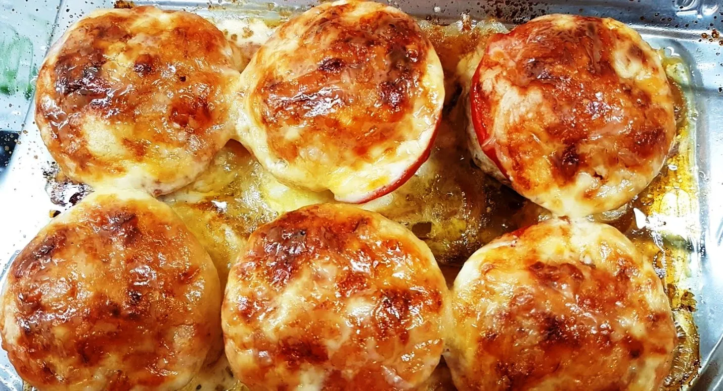 Prancūziški kotletai! Patiekalas šventėms, sultingi kotletai orkaitėje