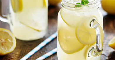 Натуральный имбирный лимонад домашнего приготовления