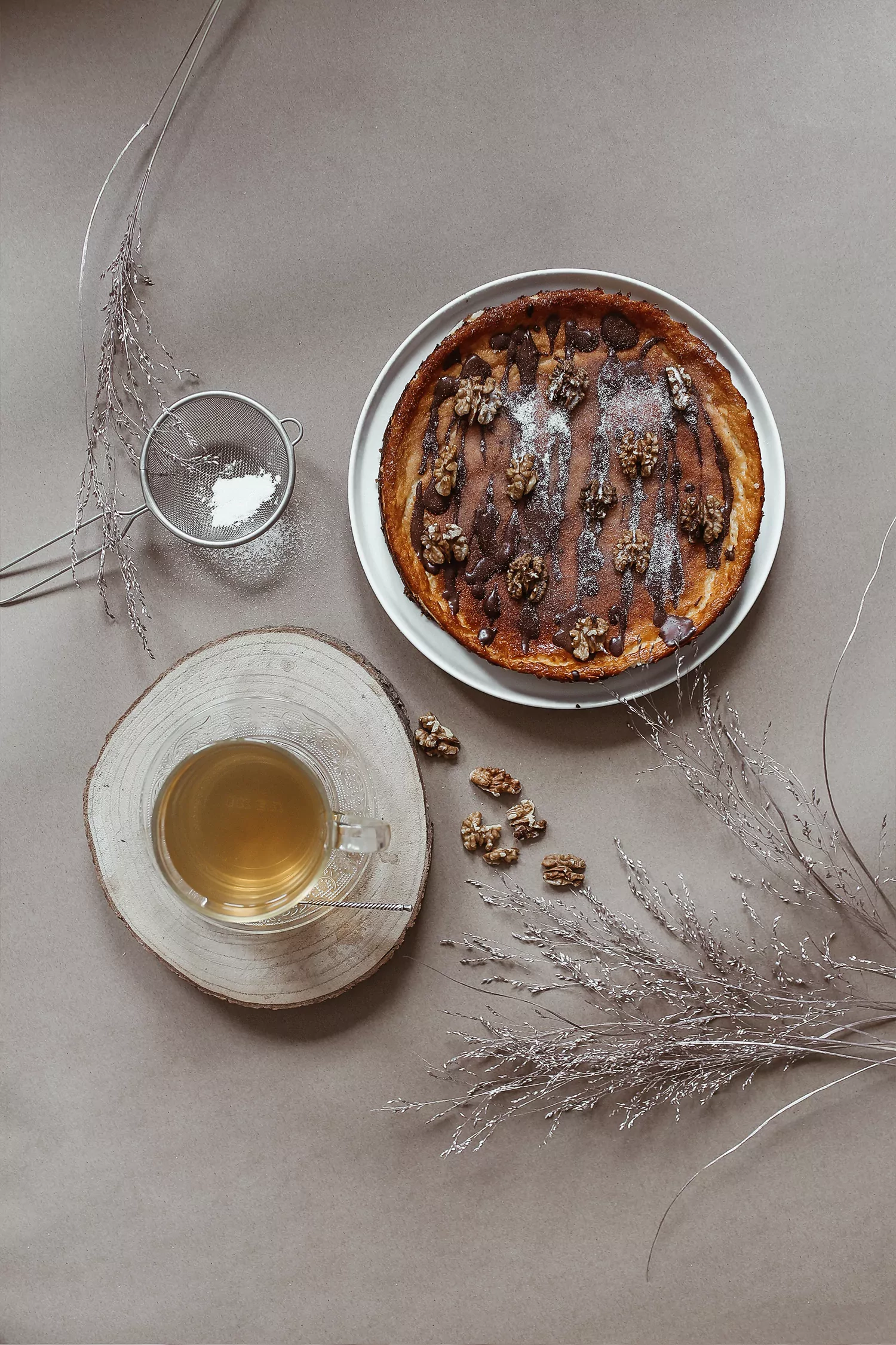 Keto sūrio pyragas - tortas be cukraus ir be miltų