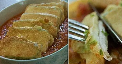 Cukinijų ir vištienos kepsneliai