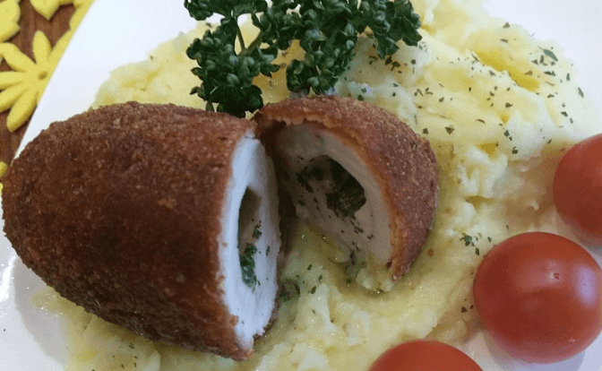 Chicken Kiev cutlets