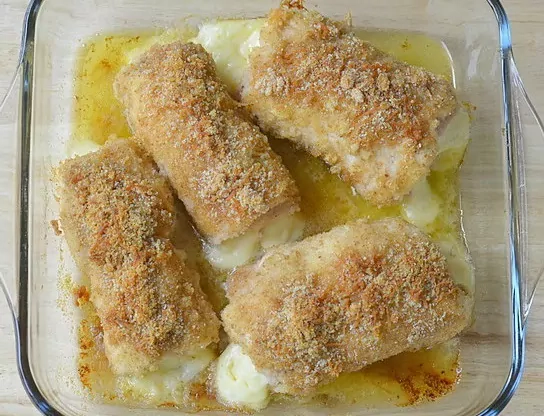 Vištienos suktinukai "Cordon Bleu"
