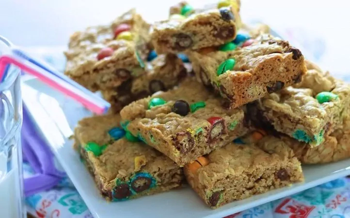 Avižiniai M&M’s pyragėliai (sausainiai)